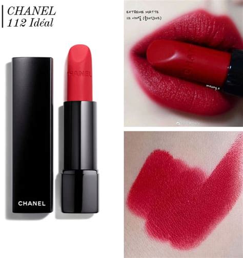 chanel 112 ideal lipstick|chanel rouge lipstick.